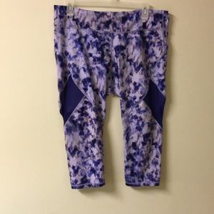 Cropped Tie-dye Workout Pants